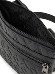 Armani Exchange сумка-мессенджер с монограммой, черный - фото 4