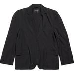 Балаклава Приталенный пиджак, черный - фото