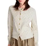 Свитер FW25 женский LOUIS VUITTON, белый - фото 3