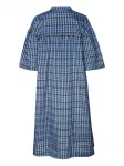 Платье миди Aslau в клетку гингем Baum Und Pferdgarten, синий - фото 4
