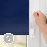 Терморулонные шторы Lichtblick Original, 70x220 см, синий - фото 2