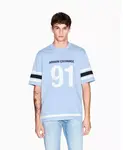 Мужская футболка «91» A|X Armani Exchange, синий - фото 8