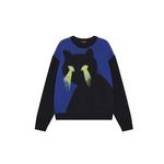 Графический свитер WE11DONE, синий - фото