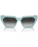 Женские солнцезащитные очки Steve Mcqueen, градиент TF4205U Tiffany & Co., синий - фото 2