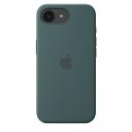 Чехол Apple Silicone Case для iPhone 16e, зеленый - фото 2