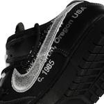 Кроссовки Nike Off-White x Dunk Low 'Lot 50 of 50', черный - фото 11