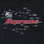 Куртка Supreme AOI Hooded Work, сине-черный - фото 3