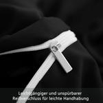 Комплект постельного белья RUIKASI, 4 предмета, 135х200/40x80, черный - фото 7