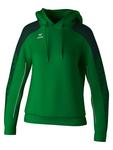 Толстовка erima, цвет smaragd/pine grove - фото
