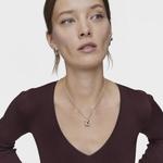 Шарм-подвеска Tous Bold Bear, серебро/оникс - фото 2