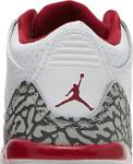 Кроссовки Air Jordan 3 Retro TD Cardinal Red, белый - фото 7