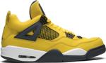 Кроссовки Air Jordan 4 Retro LS Lightning, желтый - фото