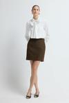 Юбка adL MINI SKIRT, Brown - фото 2