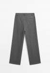 Брюки Massimo Dutti Trousers, Grey - фото 6