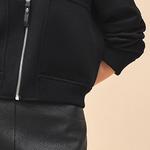 Кардиган женский Hermes на молнии, черный - фото 5