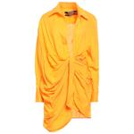 Платье Jacquemus Short, оранжевый - фото