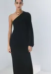 Платье макси Mango, Black - фото 2