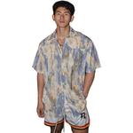 Рубашка Unisex Lapel Moderate ZIAREL, коричневый - фото 2