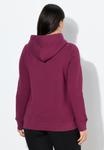 Худи Ulla Popken Hoodie, Dark Berry/Berry - фото 2