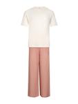 Пижама Dagi, Ecru/Salmon - фото