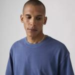 Футболка Levi's Boxy Short-sleeve Garment Dye, синий - фото 4