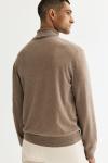 Джемпер H&M Regular Fit Polo-neck, темно-бежевый - фото 6