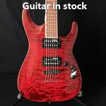 Электрогитара ESP LTD MH-200QMNT See Thru Black Cherry – LMH200QMNTSTBC - фото 4