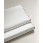 Простыня Zara Home Cotton Percale 300 Thread Count, светло-бежевый - фото 2