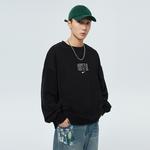 Худи unisex huichao star cloud collection WARRIOR, черный - фото 6