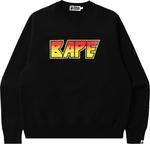 Толстовка BAPE Crystal Stone Relaxed Crewneck 'Black', черный - фото 2