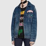 Куртка мужская темно-синяя Gucci, темно-синий - фото 4