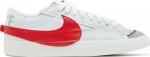 Кроссовки Nike Blazer Low '77 Jumbo 'White University Red', белый - фото