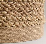 Корзина с крышкой Zara Home Seagrass - фото 4