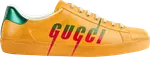 Кроссовки Gucci Ace Gucci Blade - Distressed Yellow, желтый - фото 2