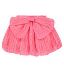 Юбка с бантом Caroline Bosmans, розовый - фото