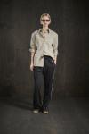 Блуза Karen by Simonsen Button-down blouse, Pebble Check/Beige - фото 2