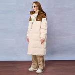 SIMPLE RIMLESS Пуховик SRME Unisex, White & Black - фото 13