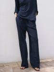 Брюки Vivie Tailored Mango, Navy - фото