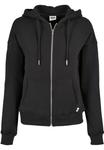 Толстовка Urban Classics Zip Kapuzenpullover, черный - фото