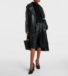 Кожаные шорты-бермуды Yves Salomon, черный - фото 2