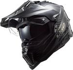 LS2 Helmets Explorer Carbon Adventure Helmet, Matte Carbon - фото 2