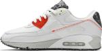 Кроссовки Nike Air Max 90 M2Z2 'Recycled Wool Pack - White Photon Dust', белый - фото 4