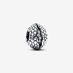 Шарм Pandora x Game of Thrones Sparkling Dragon Egg, серебро - фото