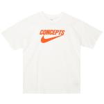 Футболка Nike SB x Concepts T-Shirt 'White/Orange', белый - фото