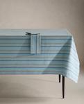 Скатерть Zara Home Multicoloured Striped, голубой - фото 3