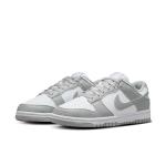 Кроссовки dunk low next nature 'light smoke grey' Nike, белый - фото 3
