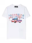 Футболка с логотипом DSQUARED2 KIDS, белый - фото