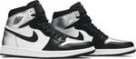 Кроссовки Wmns Air Jordan 1 Retro High OG Silver Toe, серебряный - фото 8