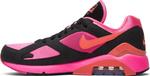 Кроссовки Nike Comme des Garçons x Air Max 180 'Black Pink', розовый - фото 4