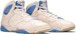 Кроссовки Air Jordan 7 Retro Pacific Blue, белый - фото 8